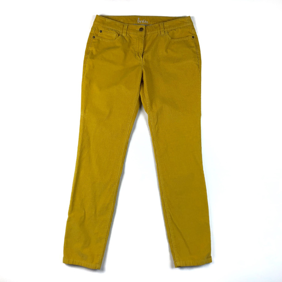 yellow slim fit jeans